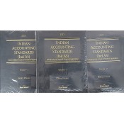 Snow White Publication's Indian Accounting Standards (Ind-AS) with CD by Dolphy D'Souza [3 Vols. Edn. 2023] 